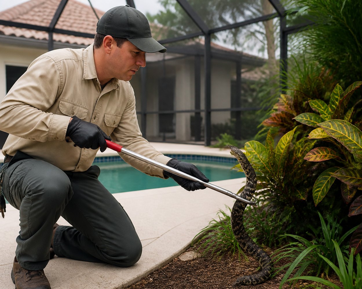 Skunk removal at night